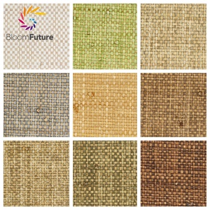 Papier peint en toile de jute écologique, inspiré de la nature, pour les murs résidentiels et commerciaux - Product Image 2