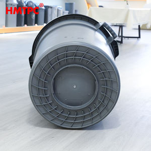 Buen Precio al por Mayor, Contenedor de <span class=keywords><strong>Basura</strong></span> Redondo de Plástico HDPE de <span class=keywords><strong>200</strong></span> <span class=keywords><strong>Litros</strong></span>/55 Galones, <span class=keywords><strong>Cubo</strong></span> de <span class=keywords><strong>Basura</strong></span> para el Hogar y Exteriores - Product Image 5