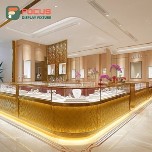 Sistema de Exhibición para Joyería de Lujo, Mostrador de Centro Comercial con Acabado Laminado - Product Image 6