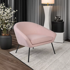 <span class=keywords><strong>Fauteuil</strong></span> de loisirs modulaire réglable CARLFORD, pieds en métal noir, <span class=keywords><strong>tissu</strong></span> rembourré, <span class=keywords><strong>pour</strong></span> salle à manger, chambre, bureau à domicile, salon - Product Image 3