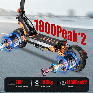 Volant moteur 52V 25AH pour trottinette électrique, double moteur, accessoires d'origine, aluminium, stock entrepôt US - Product Image 4