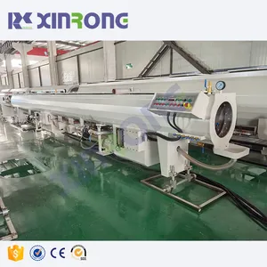 Xinrongplas البلاستيك pe ماكينة صنع الأنابيب الصين 110 مللي متر 630 مللي متر 1200 مللي متر خط تشكيل أنابيب من البولي إيثيلين عالي الكثافة