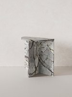 SAIDKOCC Table d'appoint de haute qualité pour la décoration intérieure, marbre naturel moderne, villa de luxe, hôtel, personnalisation avancée, esthétique élégante