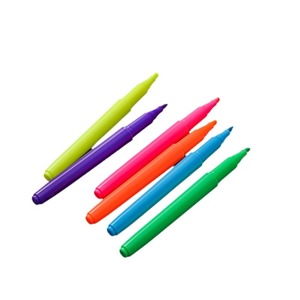 Evidenziatori Fluorescenti Assortiti di Tendenza per Studenti, Cancelleria e Uso Ufficio - Product Image 2