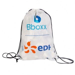 Wholesale Custom Waterproof Nylon Polyester Drawstring Bag Sports Drawstring <b>Backpack</b> - Product Image 2