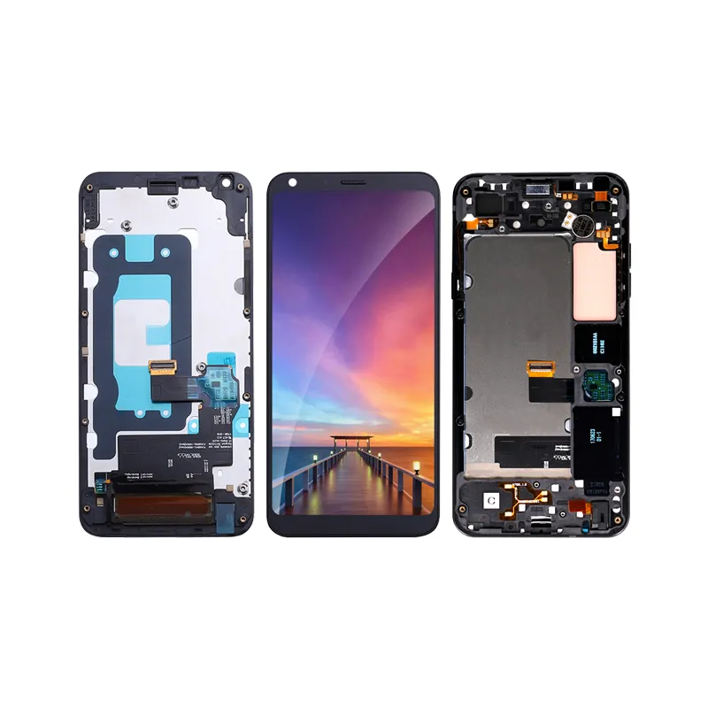 Good quality Mobile Phone Spare Parts Display Assembly With Touch Screen Replacement for LG Q6