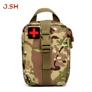 Sac de premiers secours J.SH, pochette médicale en nylon imperméable avec fermeture éclair, pour les urgences, écologique et léger - Product Image 2