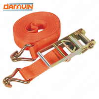 Sangles à cliquet 25mm/38mm/50mm Prix d'usine 100% Polyester Cargo Sangle d'arrimage à cliquet rétractable automatique