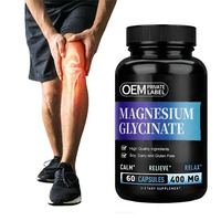 Capsules de glycinate de magnésium liposomales à absorption et biodisponibilité élevées, Vitamines, Fabricant OEM, Marque privée, Vente en gros, En vrac