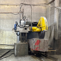 Máquina de Corte Automática de Columna Única, Cortadora de Bloques Pequeños QZQ-1600/1800 para Bloques de Mármol, Granito y Cuarzo
