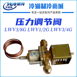 Vanne de régulation de pression à condensation en laiton Lwv3 8g Lwv1 2g Lwv3 4g pour le contrôle de l'eau des pompes, double action, filetage interne - Product Image 5