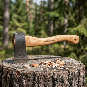 Viking Walknut Custom Handmade Rose Wood <b>Handle</b> 4 Cutting Edge 600 Gram Premium Shingler's Hatchet <b>Axe</b> MDM <b>AXE</b> HEAD Model - Product Image 3