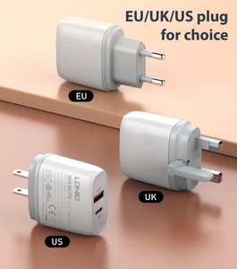 Adaptateur mural intelligent pour téléphone portable LDNIO Q229, plusieurs ports 5V 3A, charge rapide 3.0, <span class=keywords><strong>USB</strong></span> C 20W, charge rapide <span class=keywords><strong>multi</strong></span>-ports <span class=keywords><strong>USB</strong></span> PD - Product Image 3