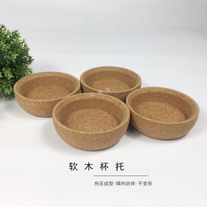 Posavasos Redondo de Corcho Antideslizante con Base Aislante del Calor para Tazas de Cerámica y Vidrio, Diseño Moldeado de Dongguan - Product Image 5