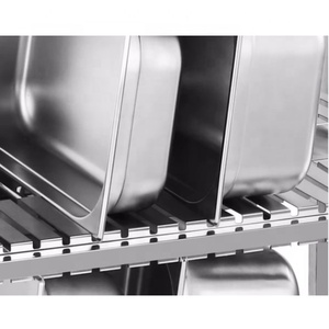 ชั้นวางสแตนเลสแบบมีล้อสำหรับวางกระทะแบบมีเสถียรภาพสำหรับจัดเลี้ยง - Product Image 3