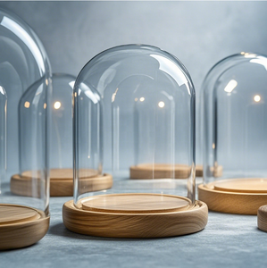 כיסוי זכוכית גלילי זכוכית קופסת תצוגה ידנית בעבודת יד שולחן בעבודת יד בעבודת שולחן עבודה בעבודת יד - Product Image 2