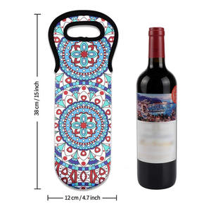 Bolsa de Neopreno para Vino, Aislada, Impermeable, Ecológica, para una Sola Botella, con Cierre de Cremallera, para Viajes, Picnic, Playa, <span class=keywords><strong>BYOB</strong></span>, Grande - Product Image 4