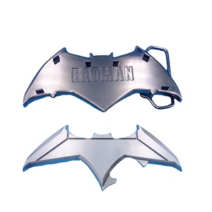Hebilla de cinturón de metal de Batman, hebilla de aleación de zinc para hombre, diseño con símbolo de murciélago, color níquel negro - Product Image 5
