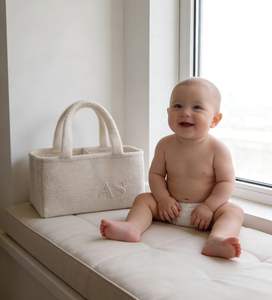 Bolsa de Pañales de Fieltro Personalizada de Nuevo Diseño, Regalos <span class=keywords><strong>para</strong></span> Bebés, Material de Felpa de Peluche, Bolsa de Guardería <span class=keywords><strong>para</strong></span> Compras <span class=keywords><strong>y</strong></span> Viajes - Product Image 5