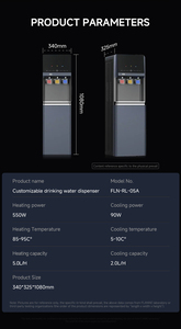 <span class=keywords><strong>Enfriador</strong></span> de <span class=keywords><strong>Agua</strong></span> Vertical Eléctrico al por Mayor con 3 Temperaturas, Doble Enfriamiento, Filtración de 5 Etapas, para <span class=keywords><strong>Agua</strong></span> de <span class=keywords><strong>Grifo</strong></span> y Embotellada, para Uso en Hoteles y Hogares - Product Image 6