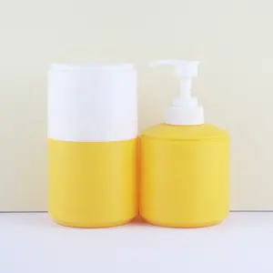 Nhà Máy Giá Rẻ Giá 300Ml 400Ml 500Ml 750Ml HDPE Salon Chăm Sóc Tóc Dầu Gội Chai Bao Bì Container