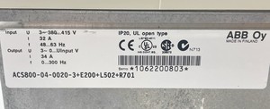 ACS8000400203E200L502R701 ไดรฟ์ PLC - Product Image 6
