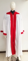 Robes de choeur Uniformes à manches ouvertes