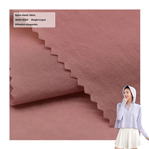 재활용 94 나일론 짠 6 스판덱스 직물 재활용 애완 동물 플라스틱 나일론 폴리 아미드 탄성 스트레치 바지 야외 직물 - Product Image 1