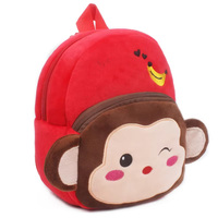 Sac à dos mignon de dessin animé pour l'éducation préscolaire, mini sac d'école en peluche pour l'école des enfants