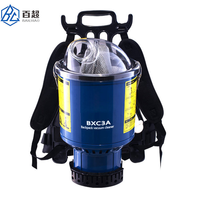 Lightweight Hand Held Backpack Vacuum Cleaner 5L 25KPA Airflow for Hotel Car & Outdoor Use US Market