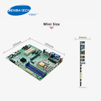 H570VM LGA1200 10th/11st Gen Pentium/Core I3/i5/i7/i9 prosesor Micro Atx industri Motherboard dengan 2 * HD ,VGA