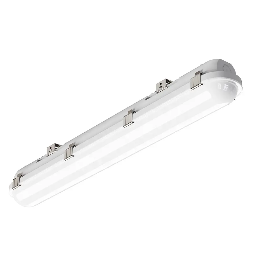 Cubierta de tubo LED para PC, carcasa de aluminio de fácil instalación, impermeable IP66, luz de triple prueba, 18W, 36W, 50W