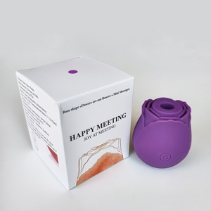 New Products Ideas Business <strong>2026</strong> Rose Vibrator 9 Sucking &amp; Vibrating Nipples Clit Massager Mini Rose Sex Toys - Product Image 5