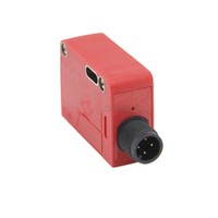 Sensor Fotoeléctrico Láser PRK46C.D/4P-M12 Nuevo, NPN, Rango de Operación 0.1-16m, Interruptor de Luz 50127024, Plástico Rojo Industrial