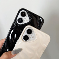Coque de téléphone en TPU brillant, populaire, coque de téléphone 3D pour iPhone 16 15 14 13 Pro Max, design luxueux, coque de smartphone