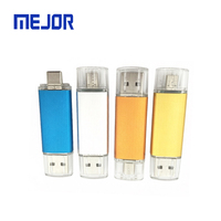 Clé USB promotionnelle OTG 32 Go Type-C avec logo personnalisé, clé USB Micro USB 2-en-1