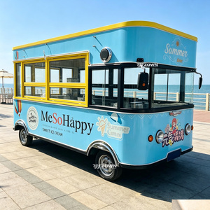 Carrito de Comida Callejero Personalizado Orientado a los Negocios, Chasis Estable para Café, Helados, Barbacoa, Desarrollo de Negocios Minoristas al Aire Libre - Product Image 1