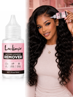 Dissolvant de colle pour perruques en dentelle à action rapide, dissolvant d'adhésif pour perruques en dentelle, toupets, extensions capillaires et bandes adhésives pour toupets, doux pour la peau