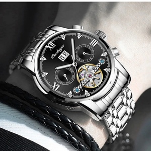 POEDAGAR 1402 Montre mécanique automatique pour homme, étanche, de qualité supérieure, multifonctionnelle, montre de luxe pour homme - Product Image 2