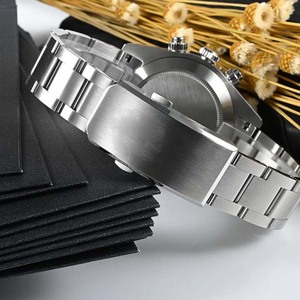 40mm 多機能 自動巻きクロノグラフ腕時計 シーガルST1901ムーブメント 100M防水 ルミナス ビジネスウォッチ メンズ - Product Image 6