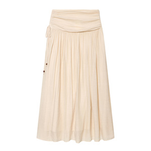 Ensemble haut et jupe oversize à volants pour femme, style décontracté et tendance, tailles XS S M L, avec étiquette, ventes Europe et Amérique - Product Image 4