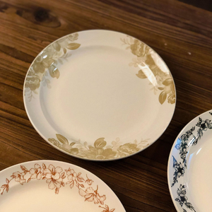 Nouvelle assiette en céramique de style chinois, vaisselle de table, couleur sous-glaçure, assiette ronde en céramique de 9 pouces - Product Image 4