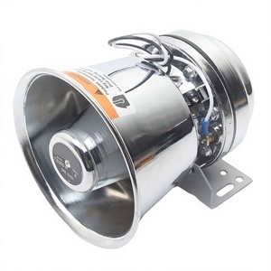 แตรรถยนต์สแตนเลส 12V 3 โอห์ม แตรเตือนภัยอเนกประสงค์ ลำโพงรถยนต์ 200W 400W 600W ทวีตเตอร์ - Product Image 5