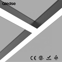Système d'éclairage linéaire à led encastré
