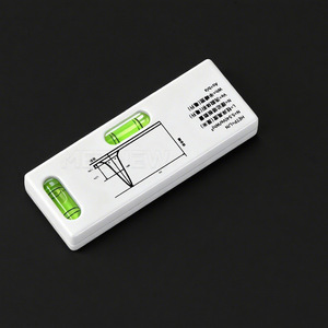 Nivel de burbuja doble de plástico Langrui Hardware Mini Level 103mm para uso doméstico - Product Image 2
