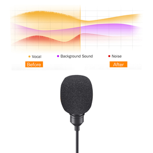 Bán Buôn Tiếng Ồn Hủy Bỏ Đ<span class=keywords><strong>a</strong></span> Hướng Condenser Microphone 3.5Mm Kim Loại Jack Hội Nghị Microphone Lavalier Ve Áo <span class=keywords><strong>Mic</strong></span> Cho PC - Product Image 5