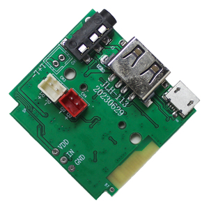 Para <span class=keywords><strong>Bluetooth</strong></span> 5,0, módulo de Audio para coche, decodificador de MP3 con Radio FM, soporte WAV, componente de estilo de tarjeta para vehículos - Product Image 5