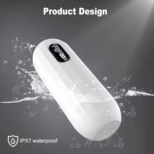 8 Frequency Automatic Male Massager Cup Real Sound Voice USB Rechargeable Vibrating Personal Care Device Hand-Free Wellness Tool - Product Image 3