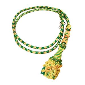 Cinturón Pectoral Litúrgico con Borlas para Obispos, Sacerdotes, Ceremonia Eclesiástica, Cinturón Pectoral Verde y Dorado para Cruz - Product Image 1