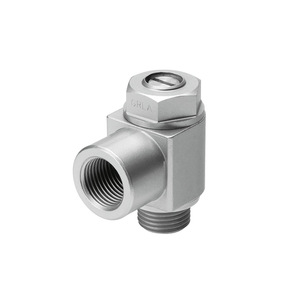 Grla One Way Throttle Valve 1/4 In Port Size For Air Control Valves - Product Image 1